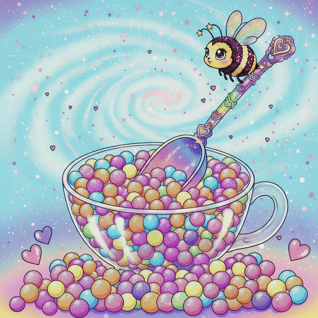 Bizzy B's Scoops Teacup