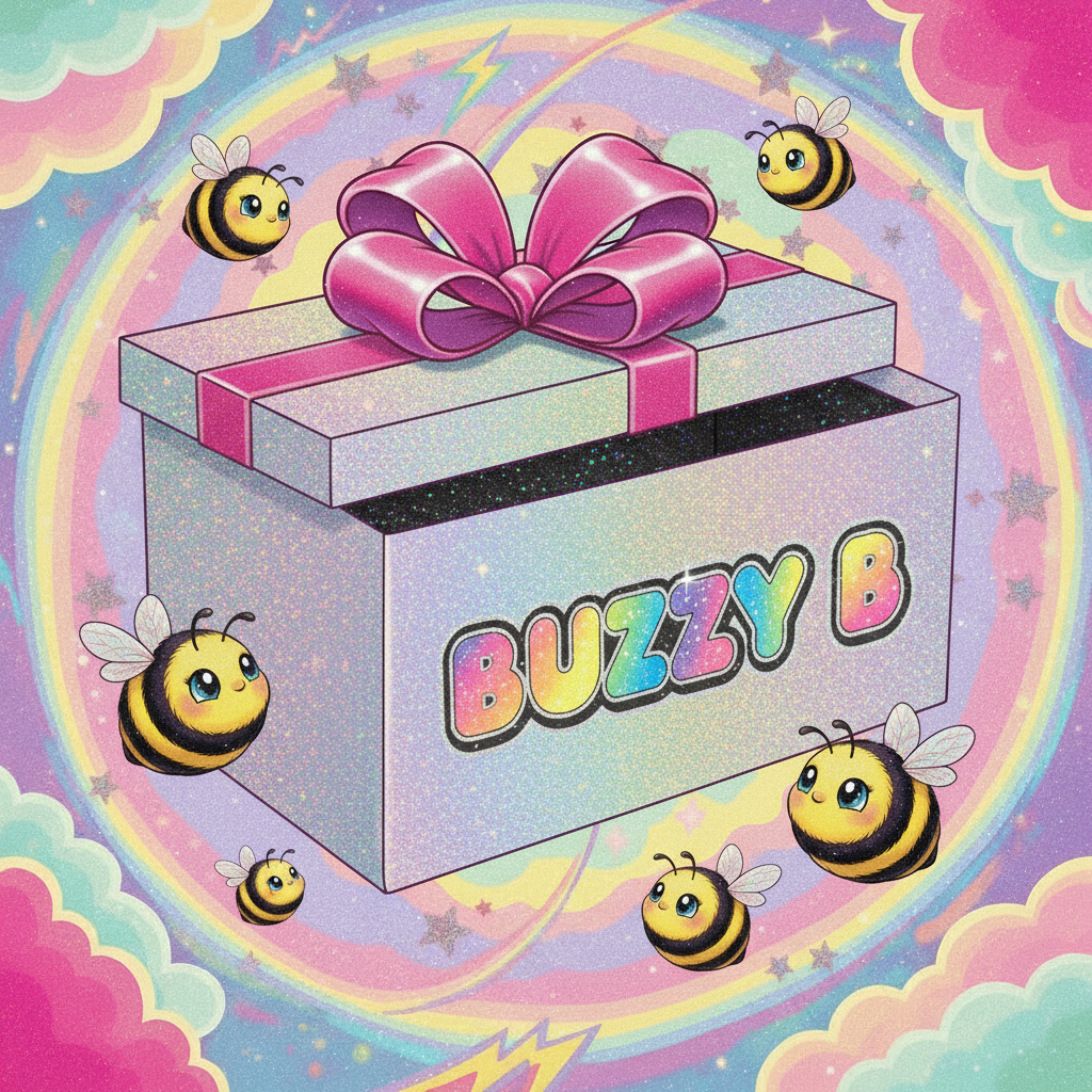 Buzzy B Shoebox with Bees v2